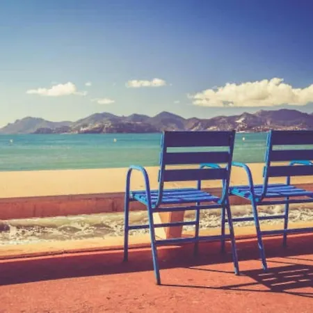 2mn/45m2/vue Mer/inernet/clim/parking Privé * Cannes