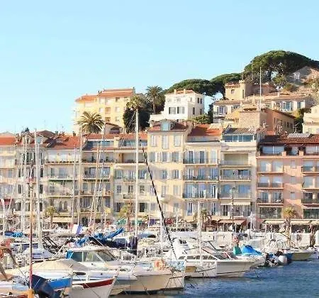 Appartamento 2mn/45m2/vue Mer/inernet/clim/parking Privé Cannes